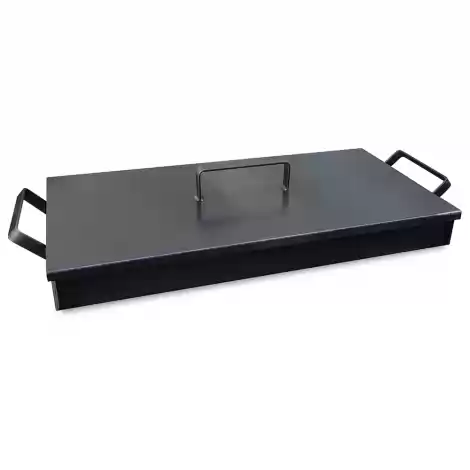 Plancha Bifera De Hierro 5 Cm Alto, Con Tapa Super Oferta!! 