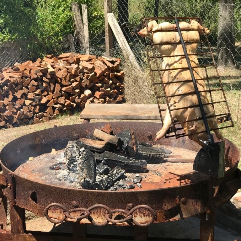 asador fogonero aire de campo